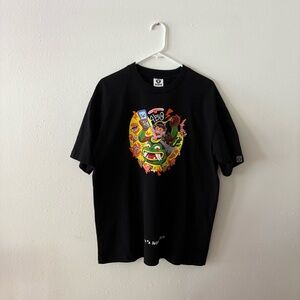 AAPE X JUMPING LOMO ALDO T-SHIRT, size large (like new).